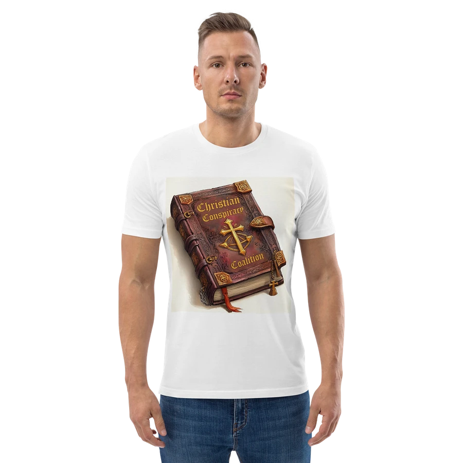 Christian Conspiracy Coalition (Bible Edition) - Organic Cotton Short Sleeve T-Shirt product image (2)