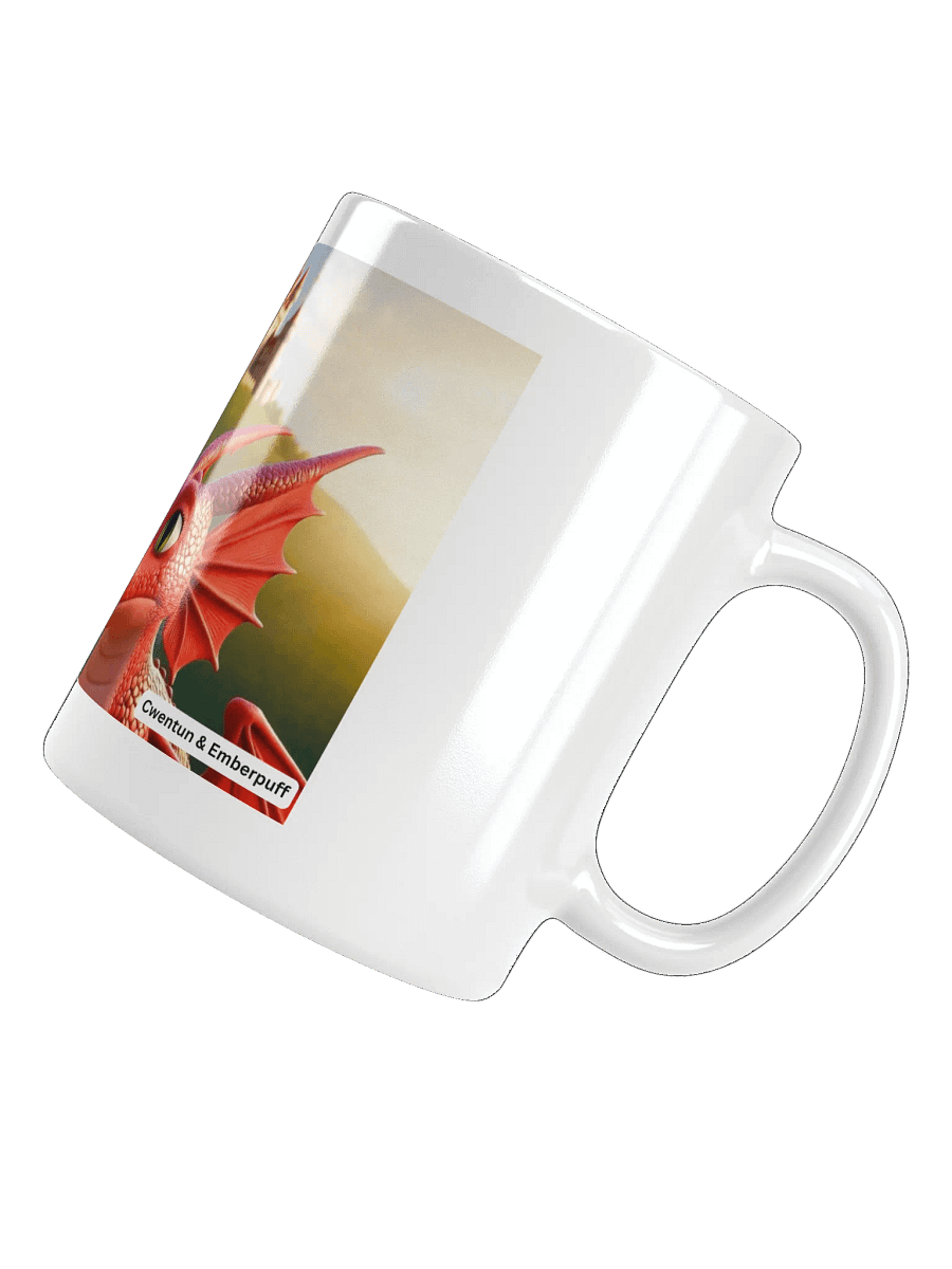Emberpuff & Cwentun - Dragon Wisdom Fan Mug product image (5)