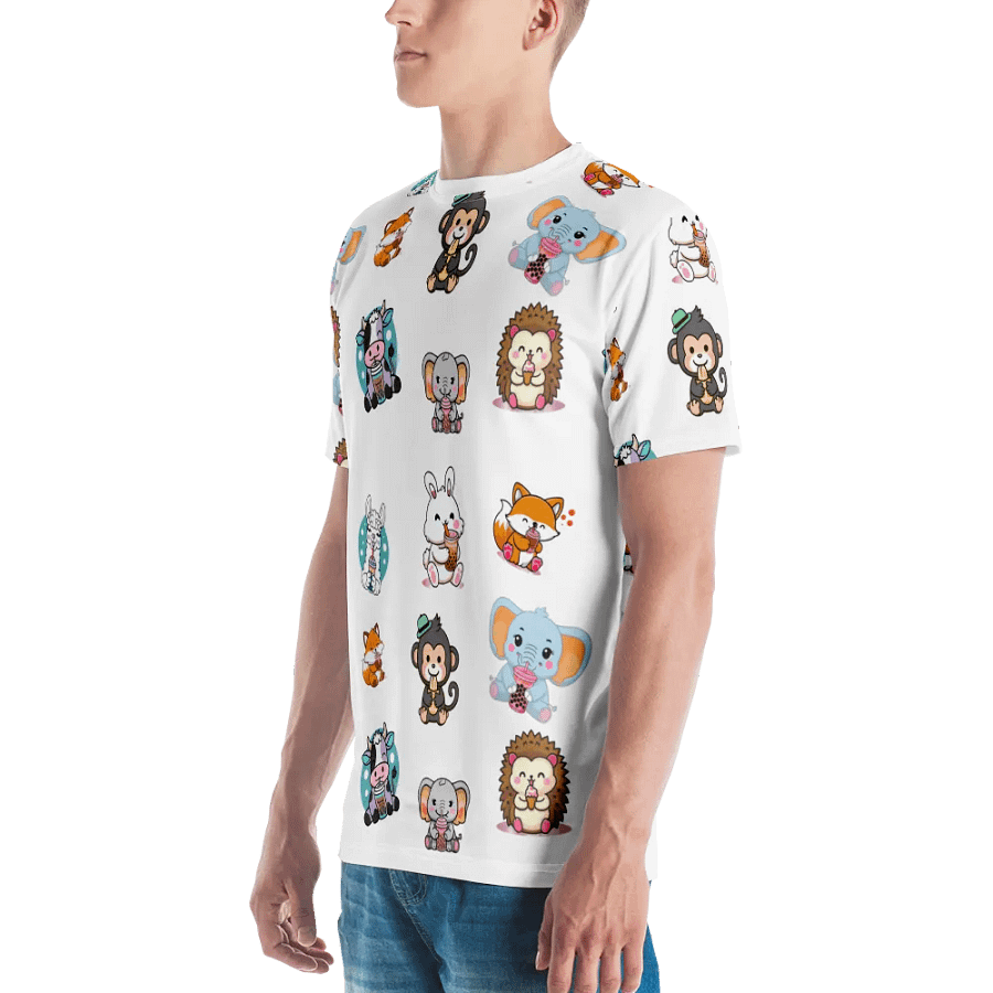 Adorable Kawai animals All-Over Print Tee product image (4)
