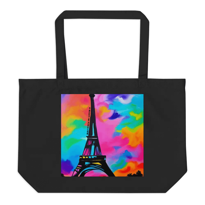 Eiffel Paris - Black Tote Bag product image (2)