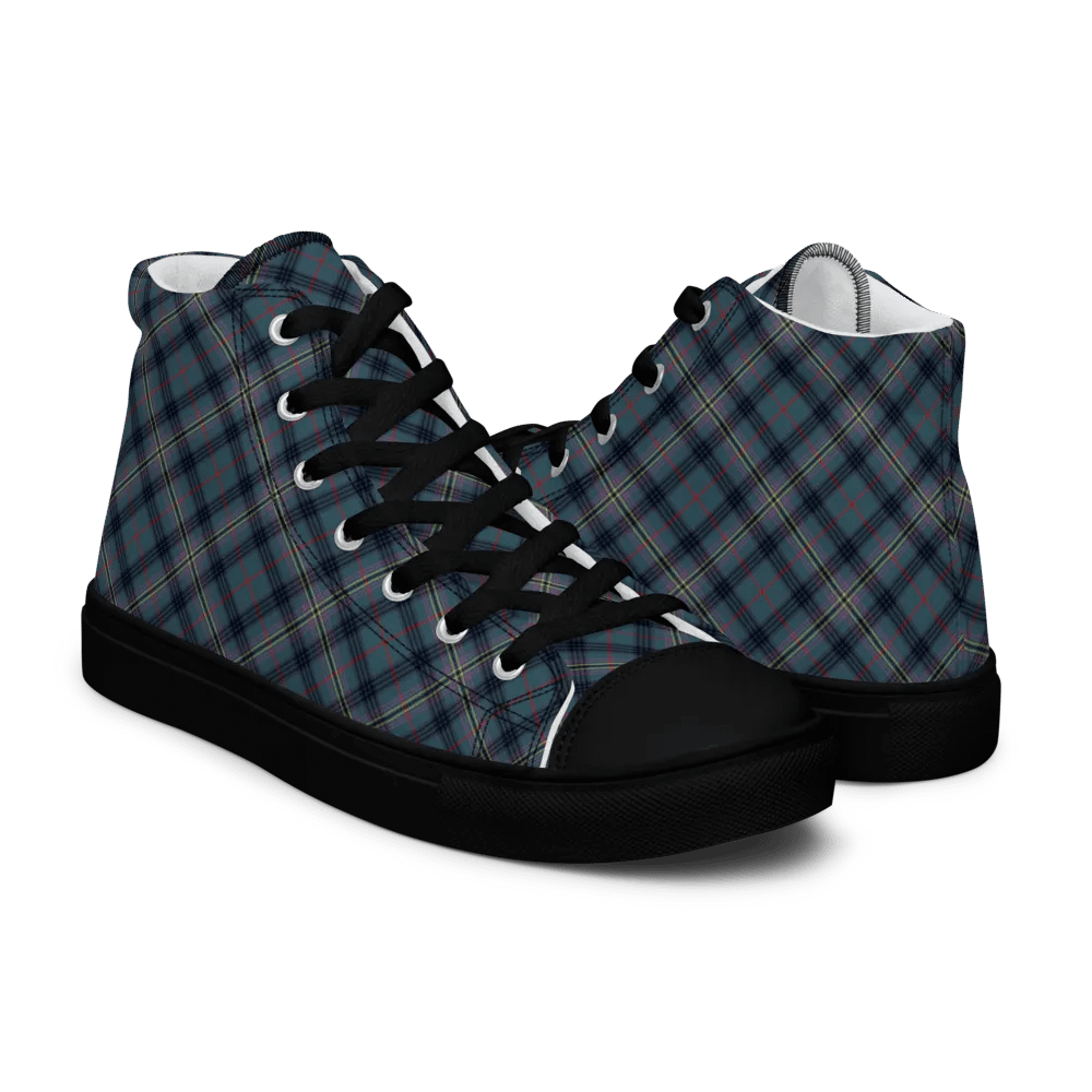 Kennedy Ancient Tartan Men's High Top Shoes product image (7)