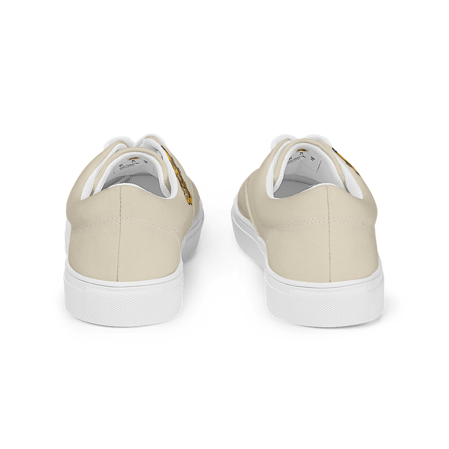 Playful Gamer Yellow Cartoon Canvas Shoes product image (4)