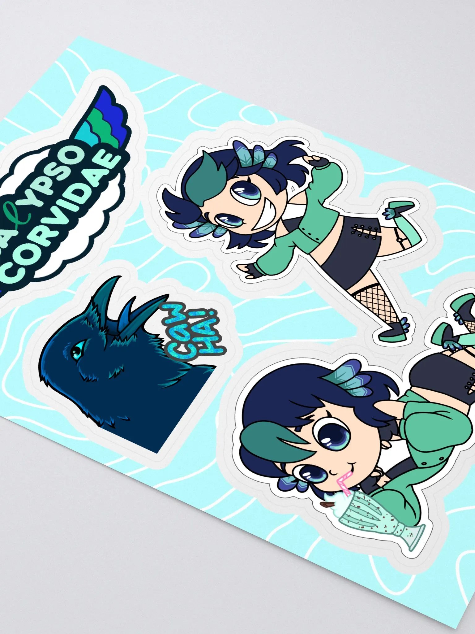 Corvid Sticker Sheet product image (2)