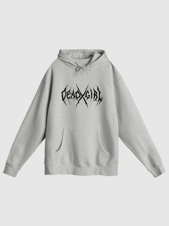 Black Metal Logo Hoodie product image (3)