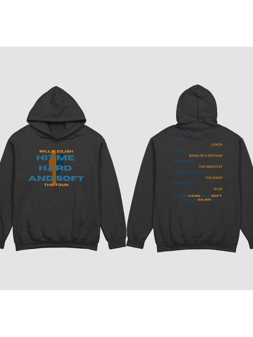 HIT ME HARD AND SOFT BLOHSH X TRACKLIST | HOODIE product image (1)