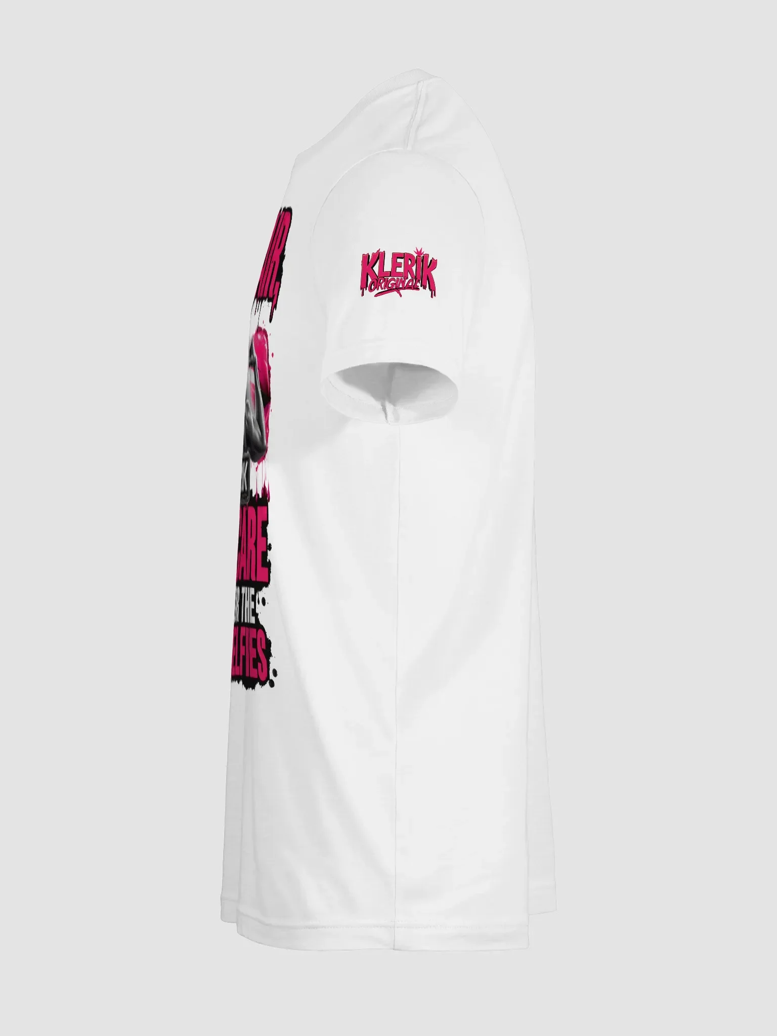 KLERIK ORIGINAL Crowned T-Shirt - GYM HAIR DON'T CARE I'M HERE FOR THE MIRROR SELFIES product image (131)