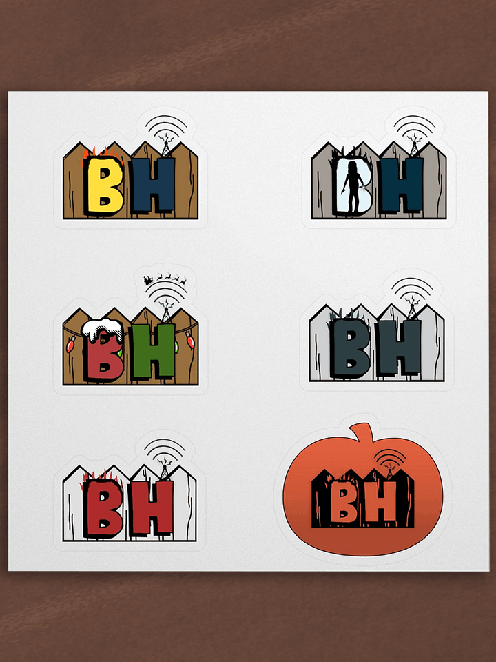 BH Logo Sticker Sheet #1 product image (1)