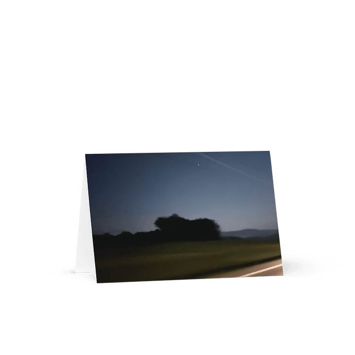 Night Time Fast Lane (Greeting Card) product image (1)