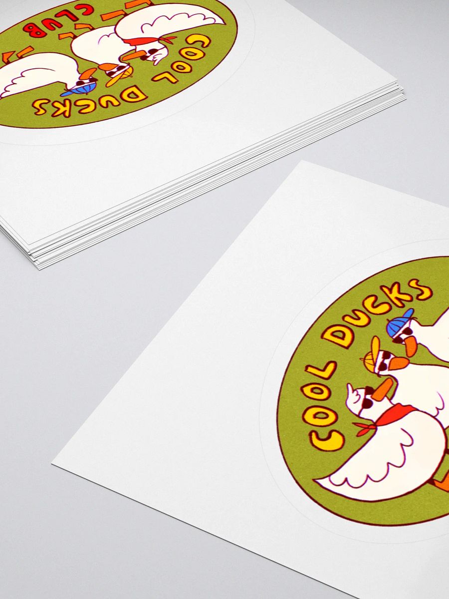 Cool Ducks Club Sticker product image (5)
