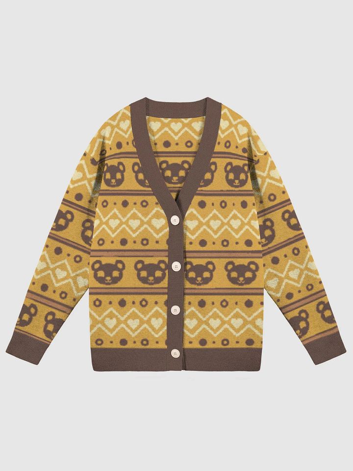 TeddyChan Christmas Cardigan - Yellow product image (1)