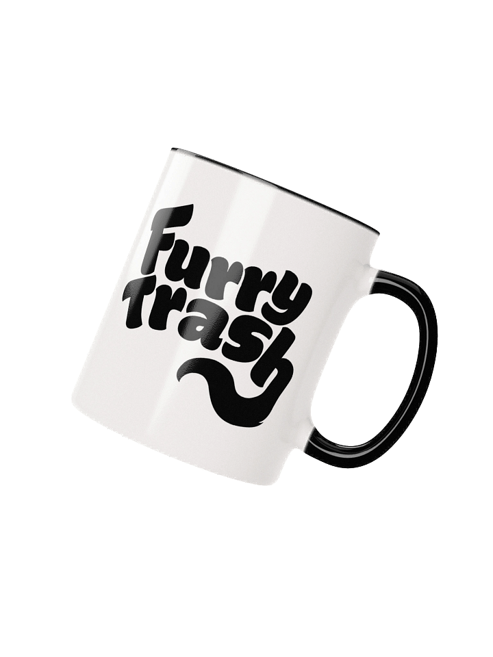 Furry Trash Mug - Bubble Logo (Black) product image (62)
