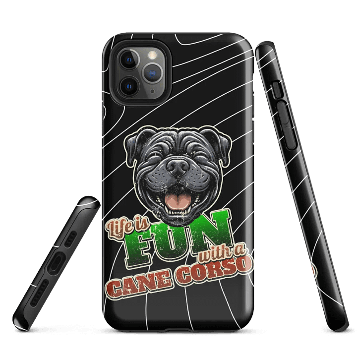 Fun with Cane Corso iPhone® Tough Case product image (3)