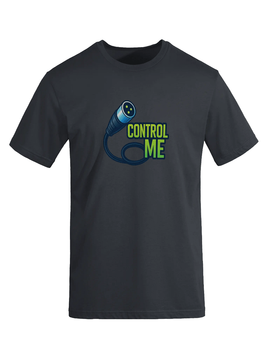 Theatrically Jerry: "Control Me" DMX Cable Design T-Shirt product image (5)