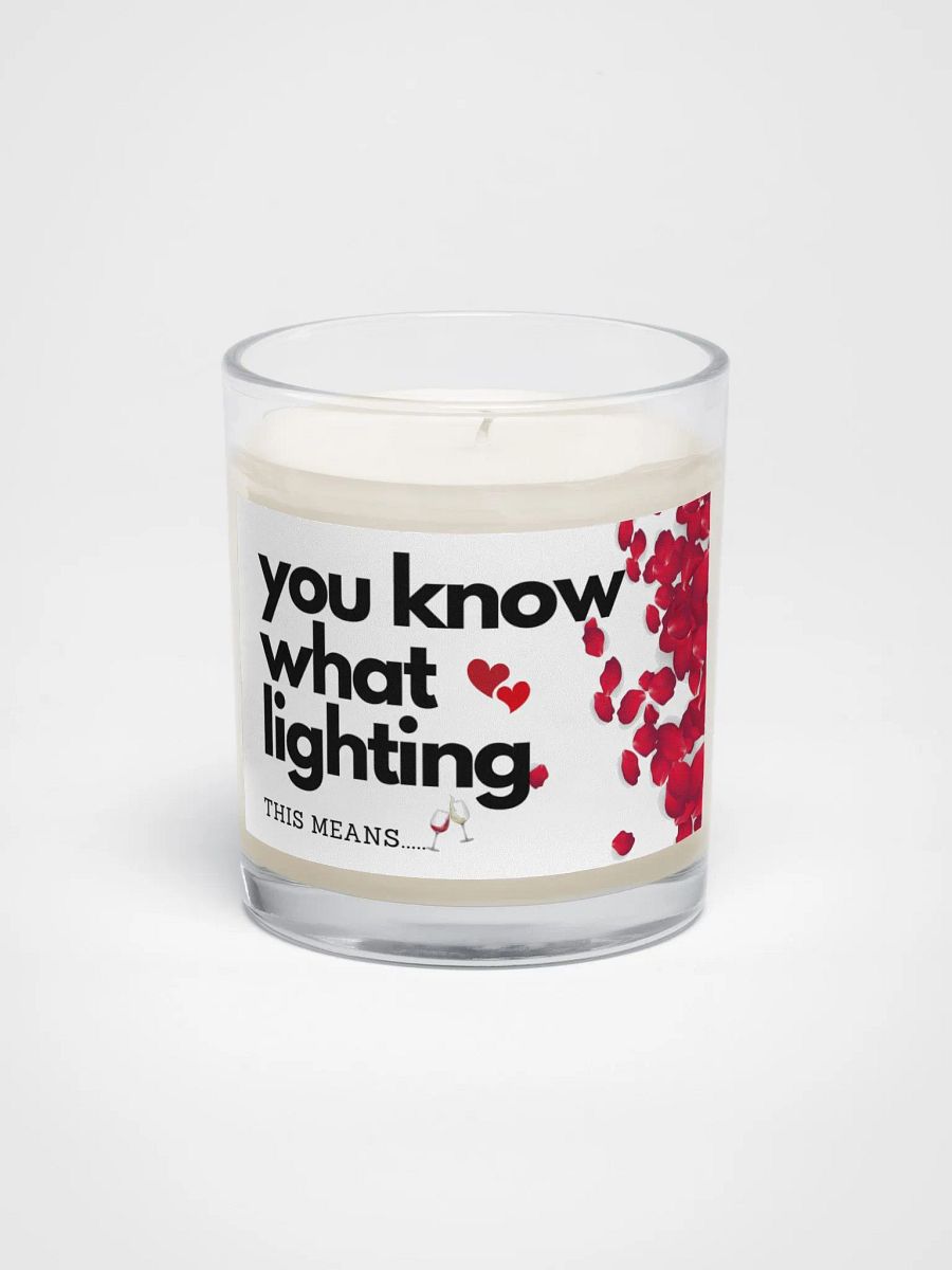 You know What this Means, Valentine's Candle. product image (1)