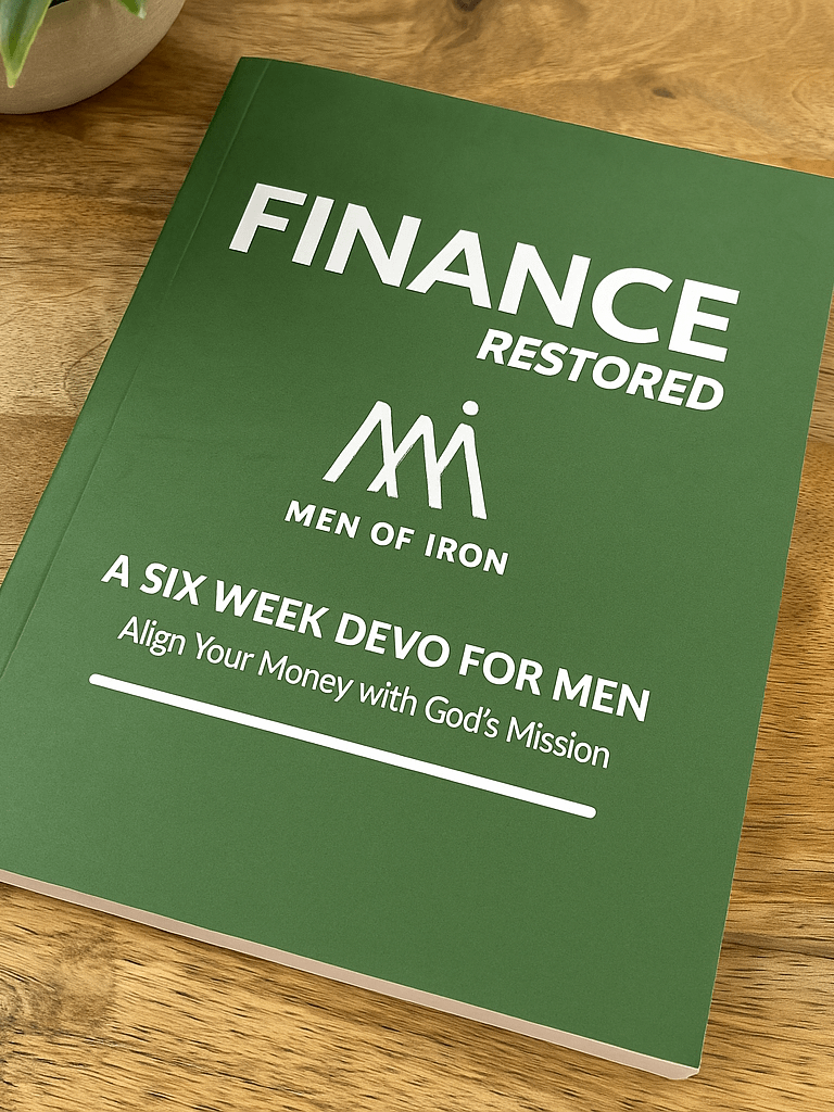 Finance Restored: A Six Week Devo for Men- Align Your Money with God's Mission product image (1)