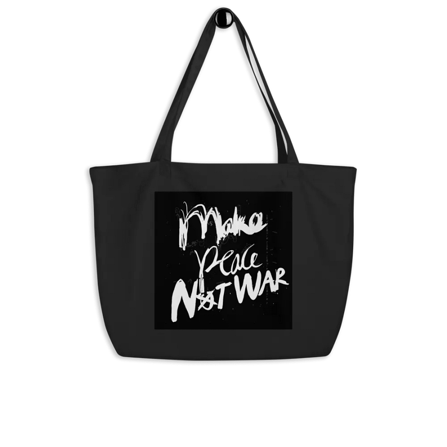 Graffiti Peace Statement Tote Bag product image (4)