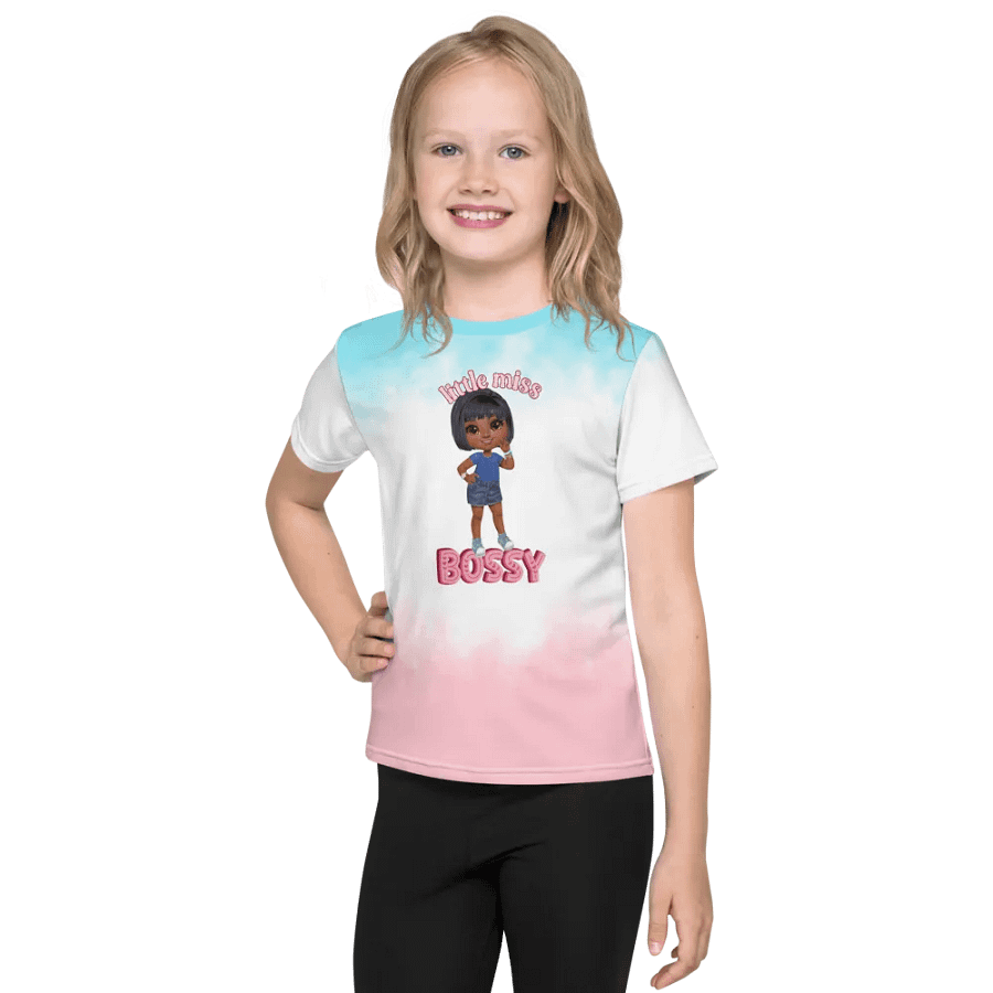 Little Miss Bossy All-Over Print Kids T-Shirt product image (6)