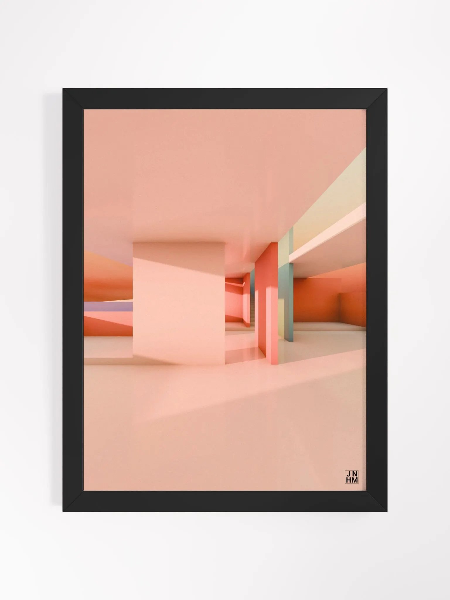 Architectural Landscape - Summer Pastel 04 12"x16" product image (2)