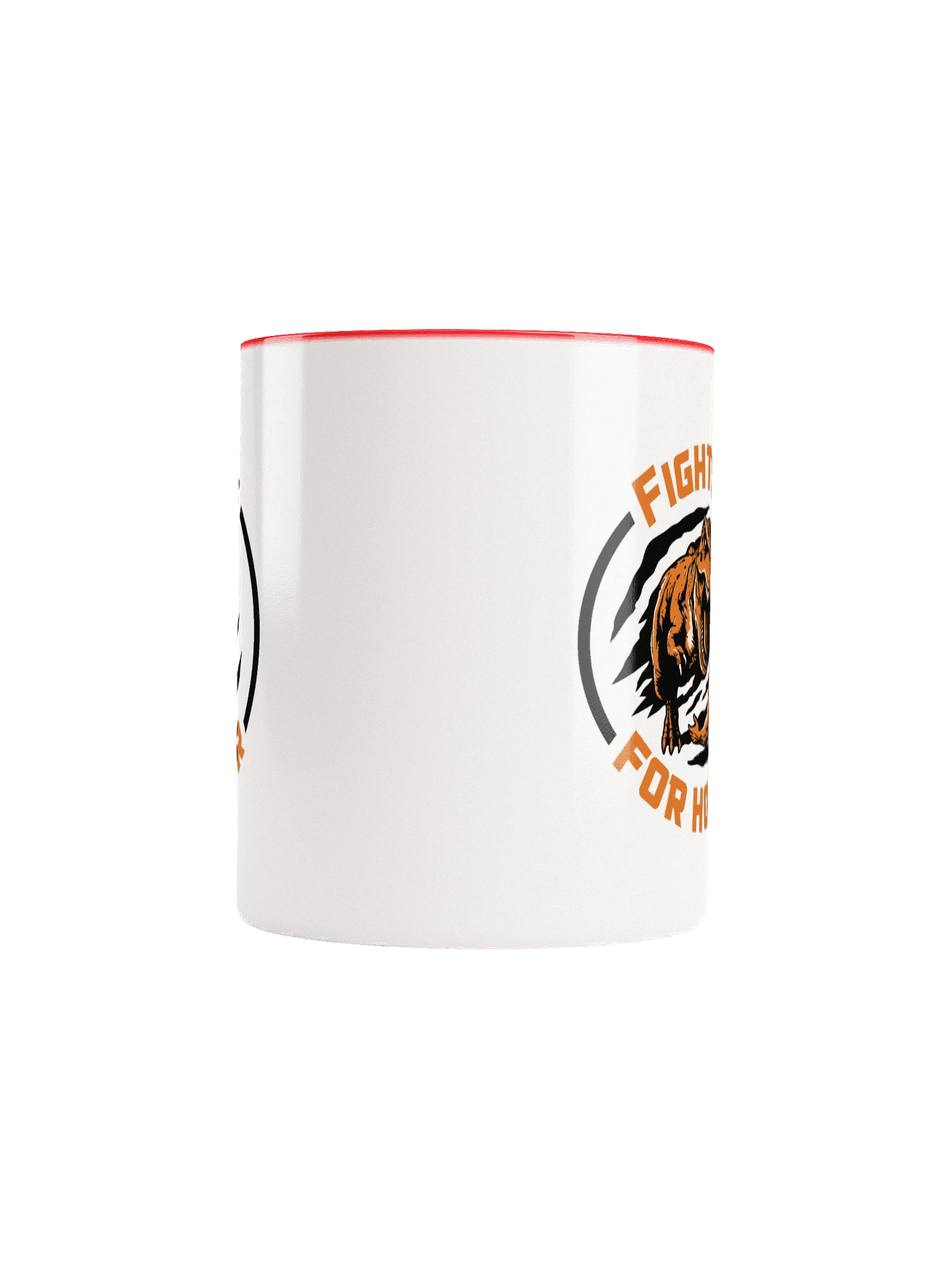 Fighting For Honor Ceramic Mug with Color Inside product image (5)
