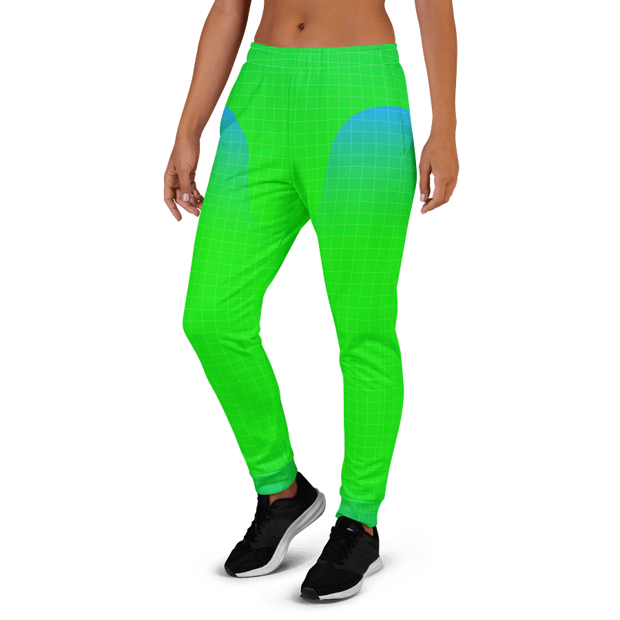 70s Neon Grid All-Over Joggers product image (2)