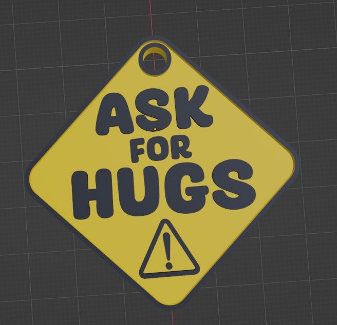 Ask For Hugs Tag product image (1)