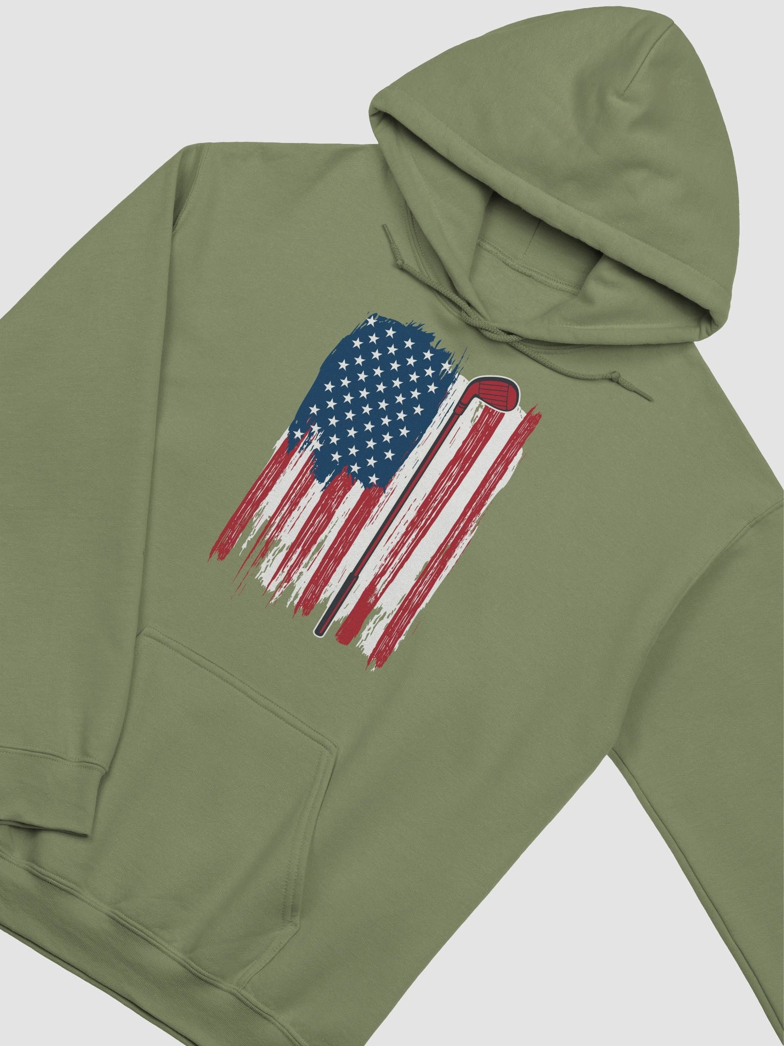 USA Flag Golfing Patriotic Hoodie product image (10)