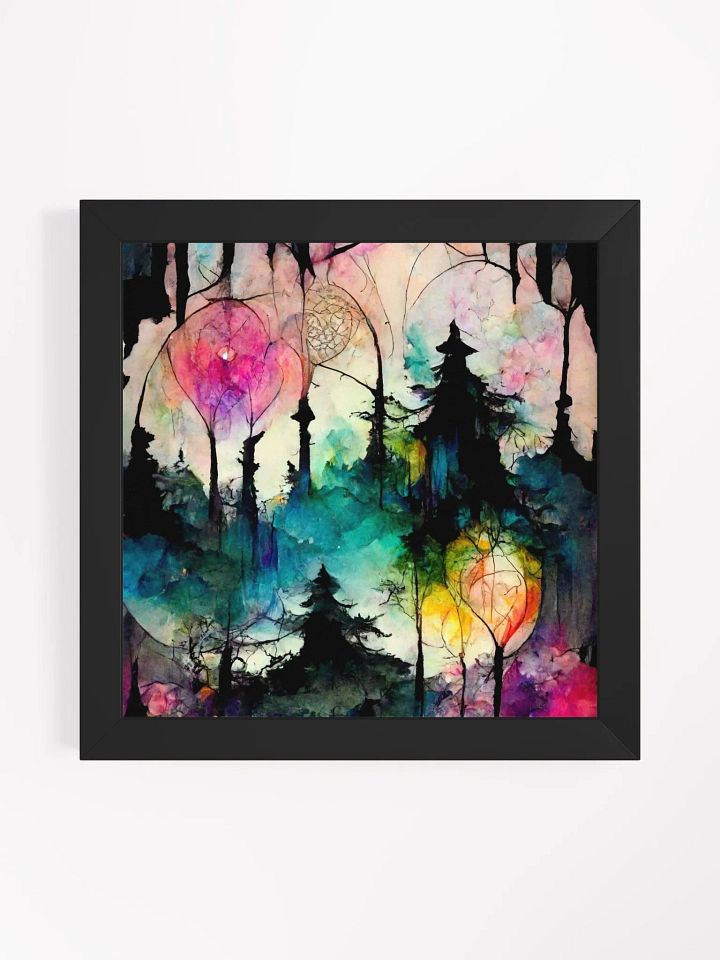 Whimsical Forest Dreams Framed Poster product image (2)