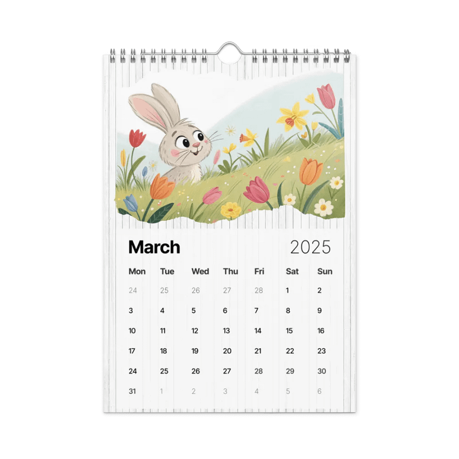 ADORABLE ANIMALS WALL CALENDAR 2025 product image (9)