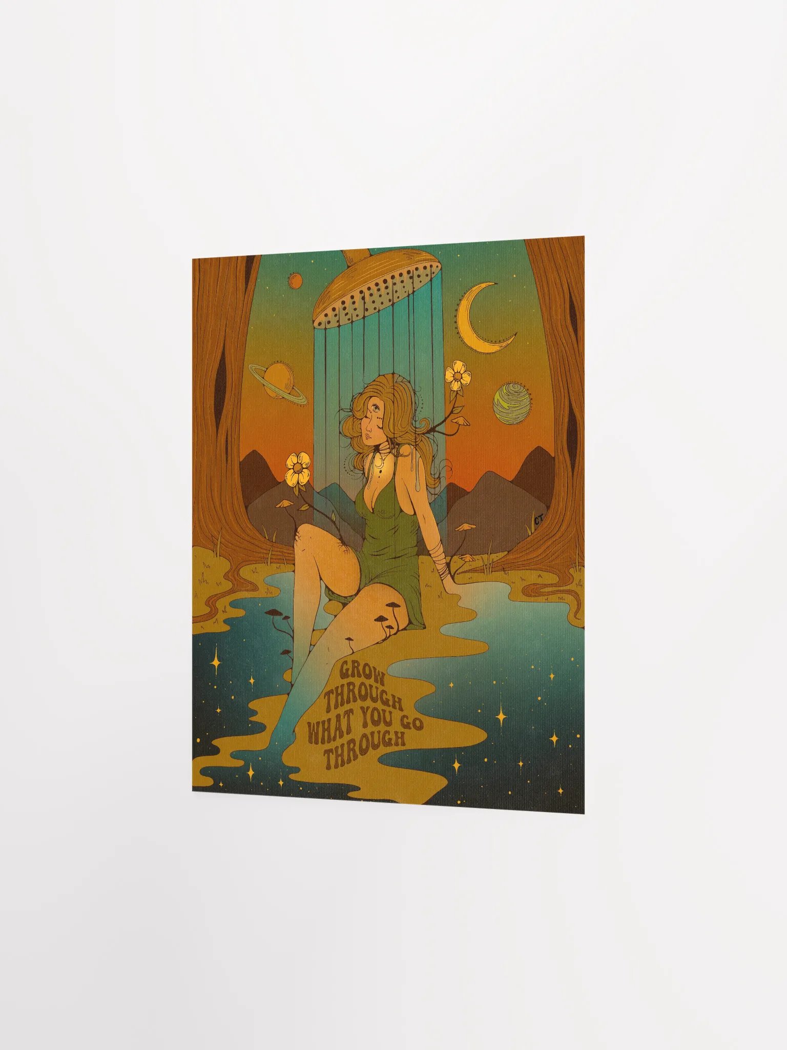 Matte Poster - Grow Through It product image (2)