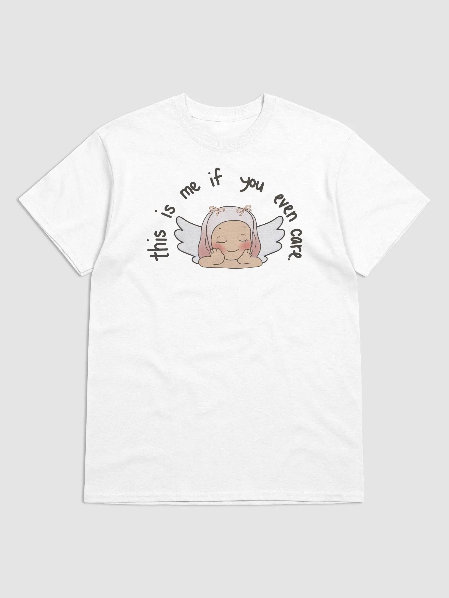 this is me pink angel tee ꒰ঌ ໒꒱ product image (1)