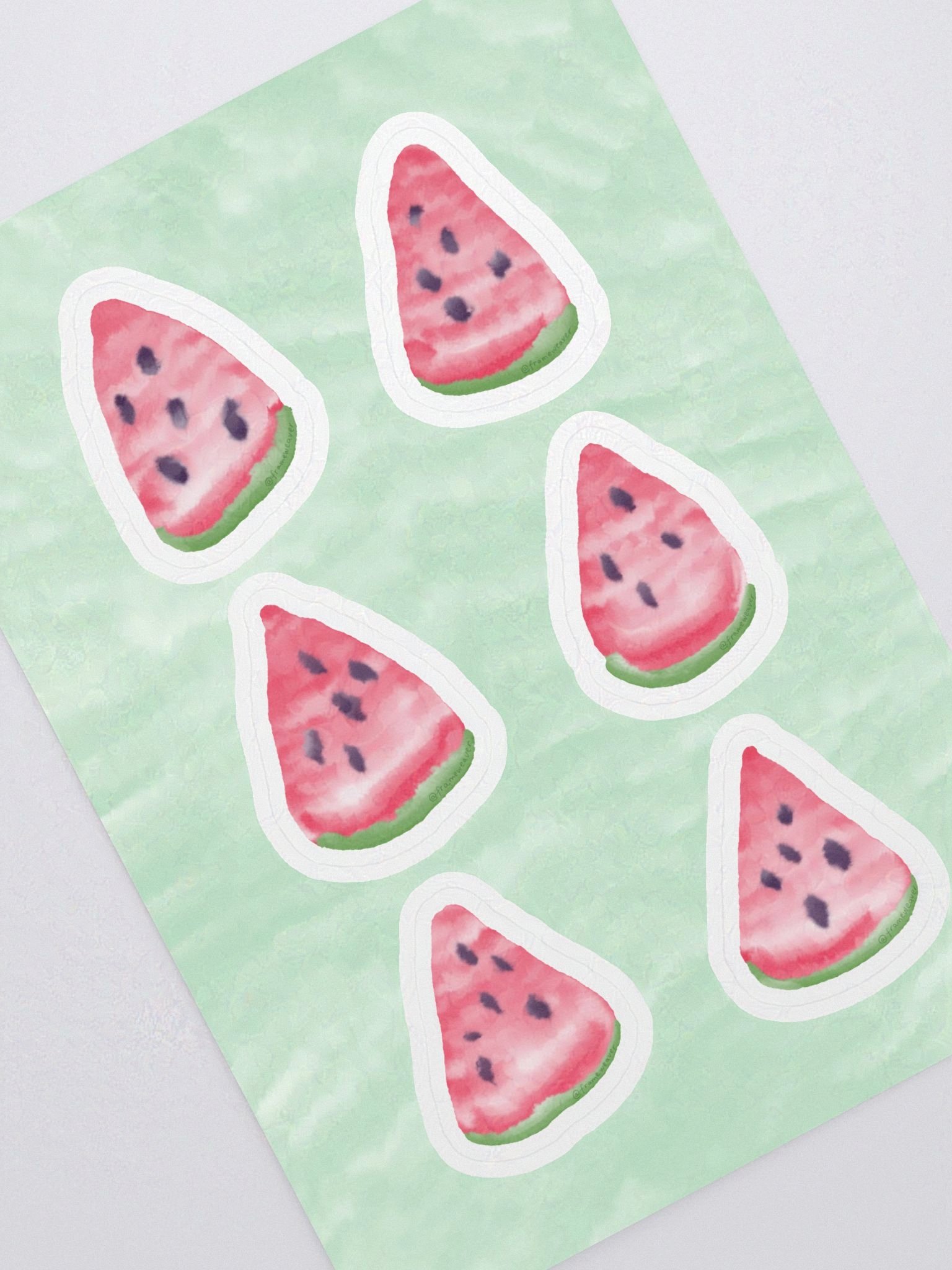 Watermelon stickers for Palestine product image (1)