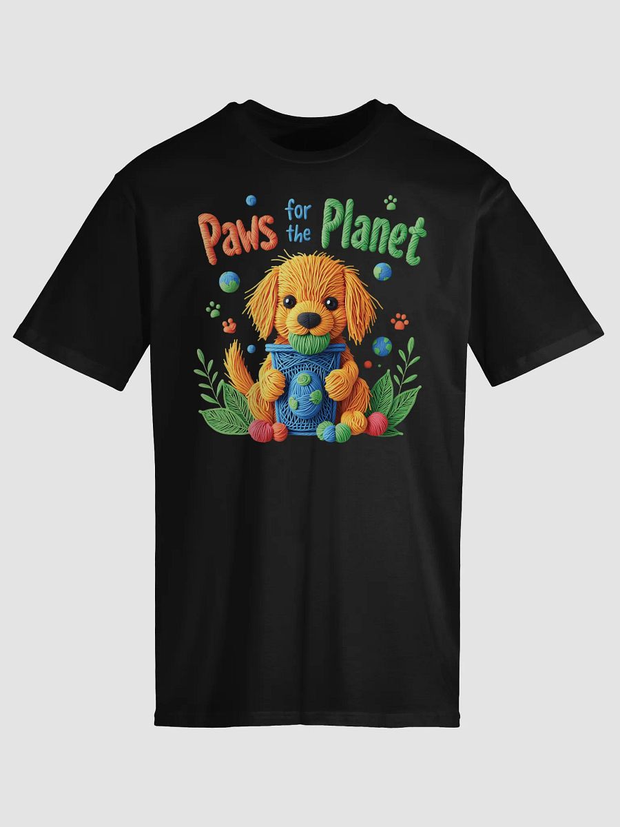 Paws for the Planet - Cute Eco-Friendly Dog Earth Day T-Shirt product image (18)