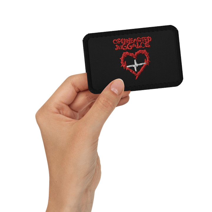 Openhearted Juggalos And Recovery Support embordied patch product image (2)