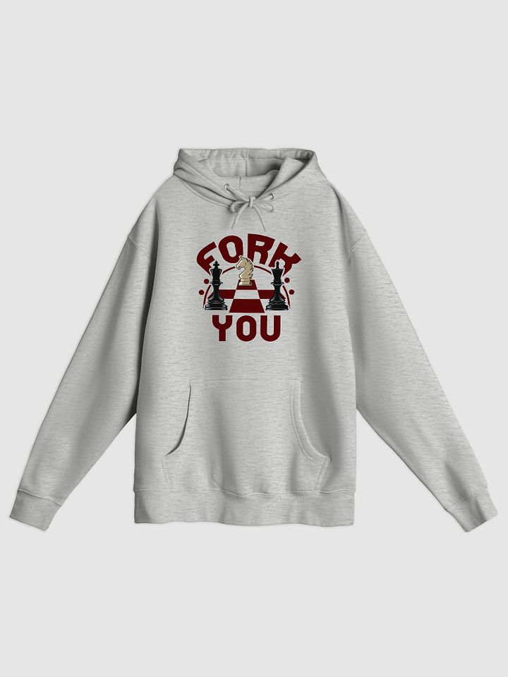 Fork You Chess Hoodie – Funny Pun Apparel for Players product image (1)