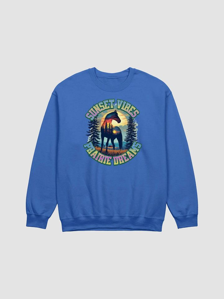 Sunset Vibes Prairie Dreams Horse Comfort Crewneck Sweatshirt product image (17)