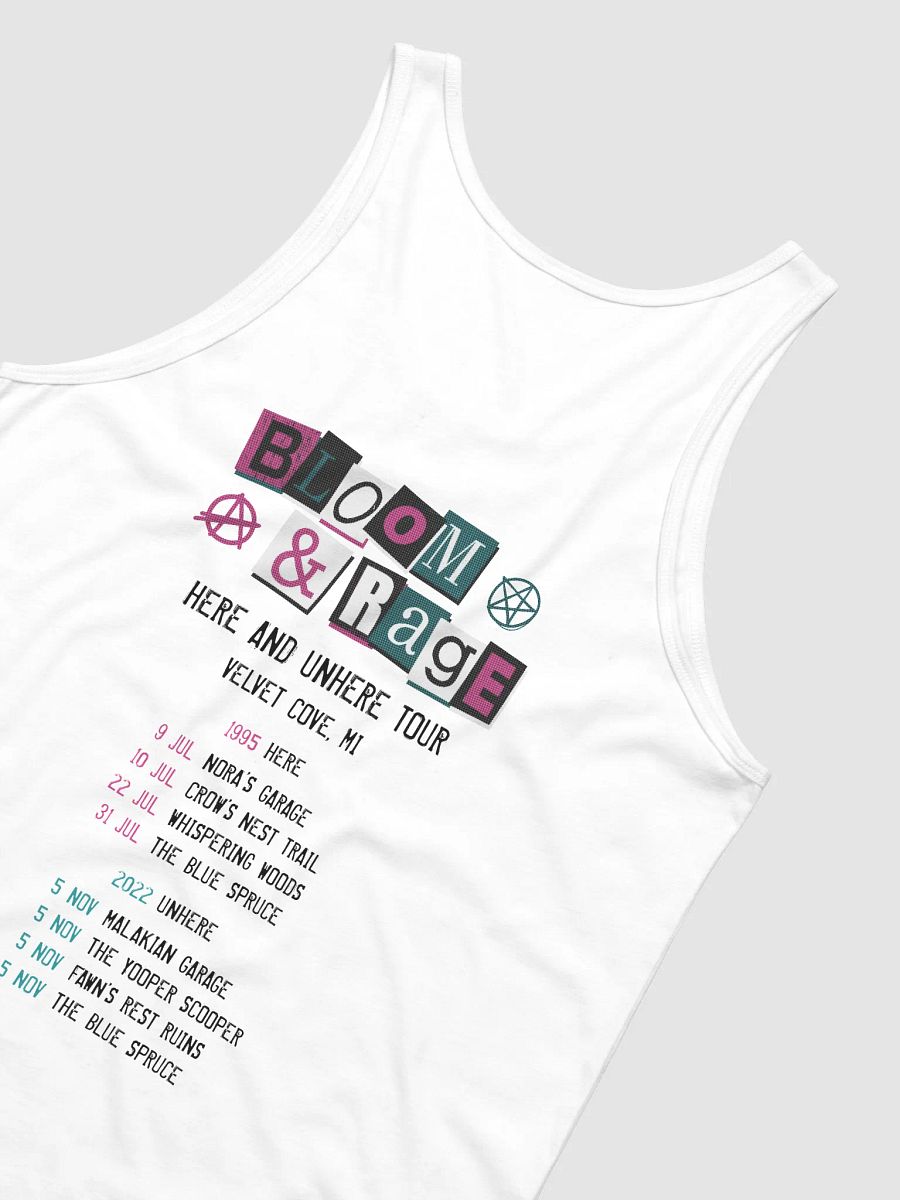 Lost Records: Bloom & Rage Band Tour Tank Top (White) product image (6)