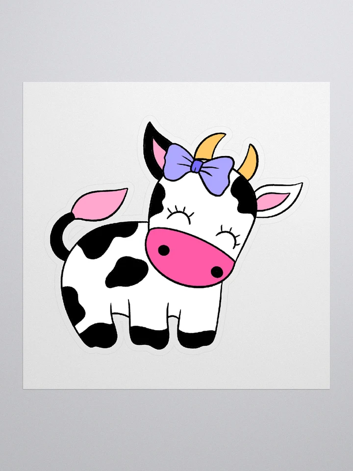 Kawaii Cow Sticker product image (1)