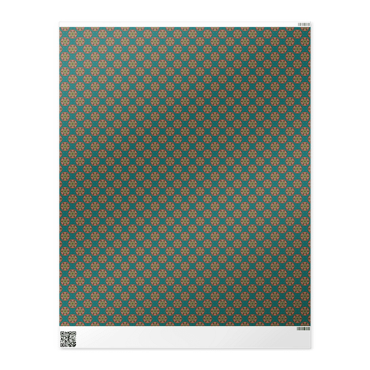 Nordic Cabin Pattern – Wrapping Paper product image (2)