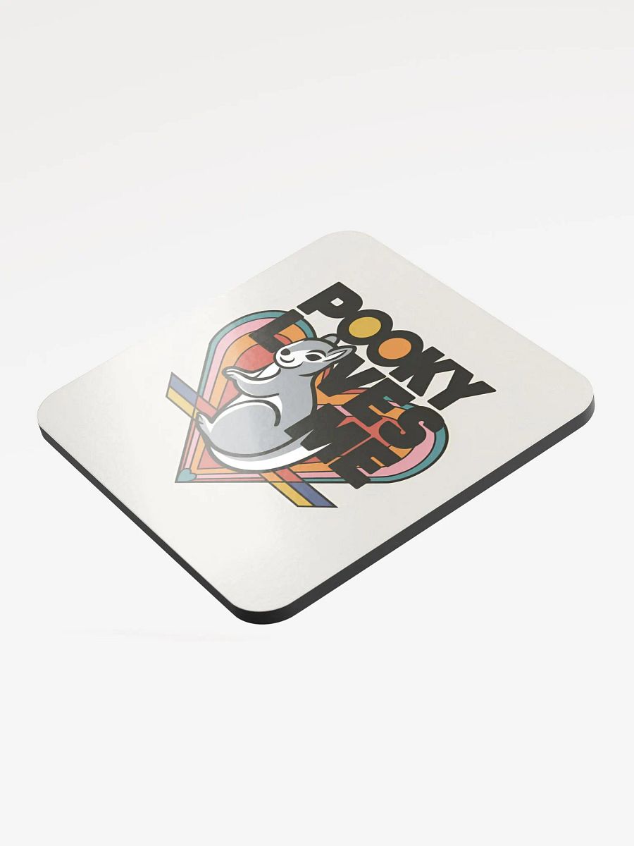Coaster or micro art piece: Pooky loves me stylized product image (3)