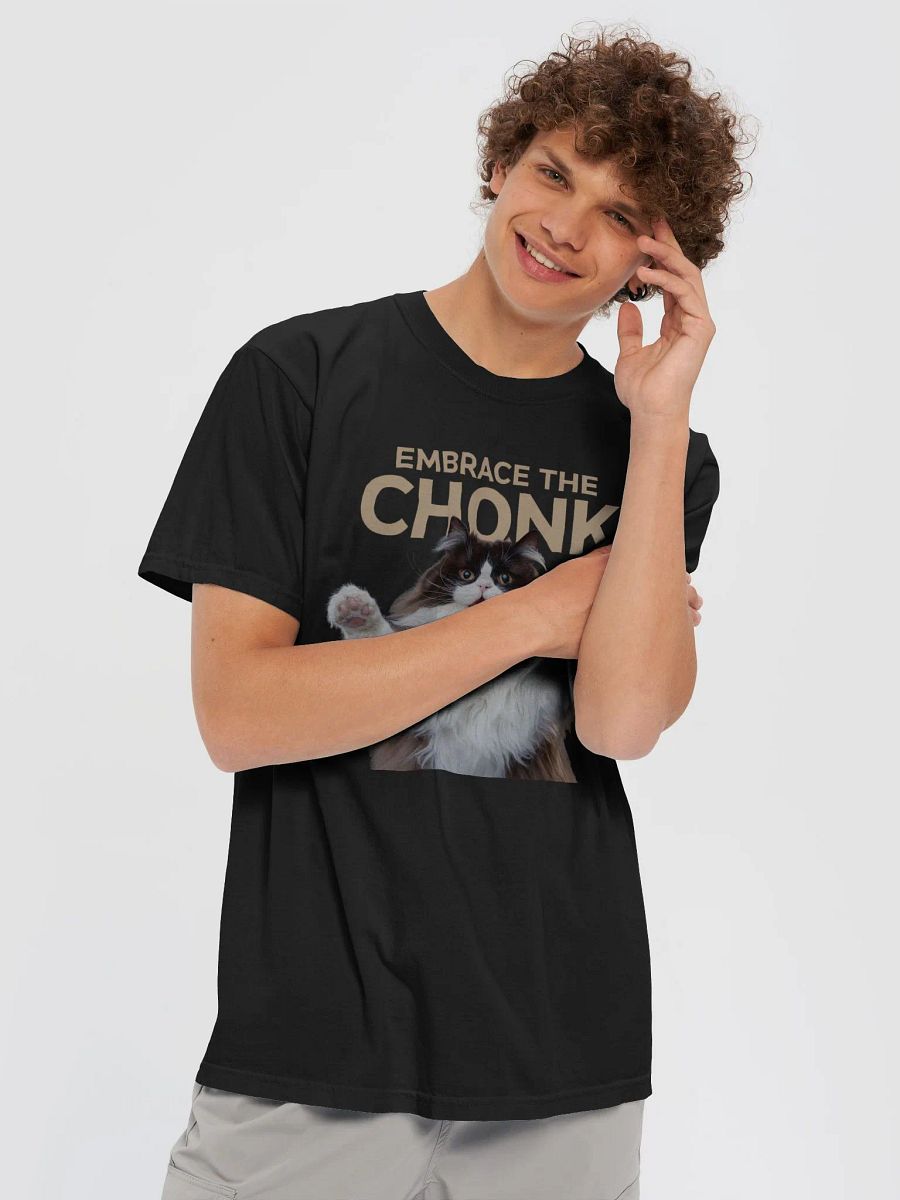 Embrace the Chonk Champion Heavyweight Tee (Comfort Colors) product image (5)