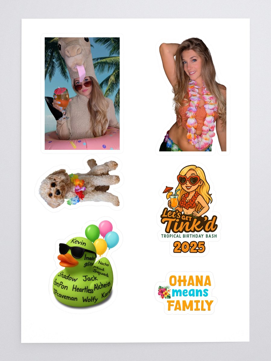 Exclusive Tink Birthday Sticker Sheet product image (3)