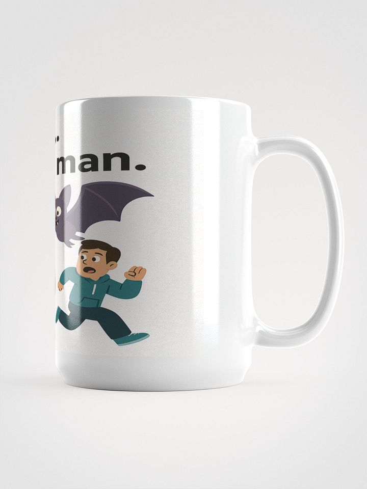 Bat Mania White Glossy Mug product image (1)