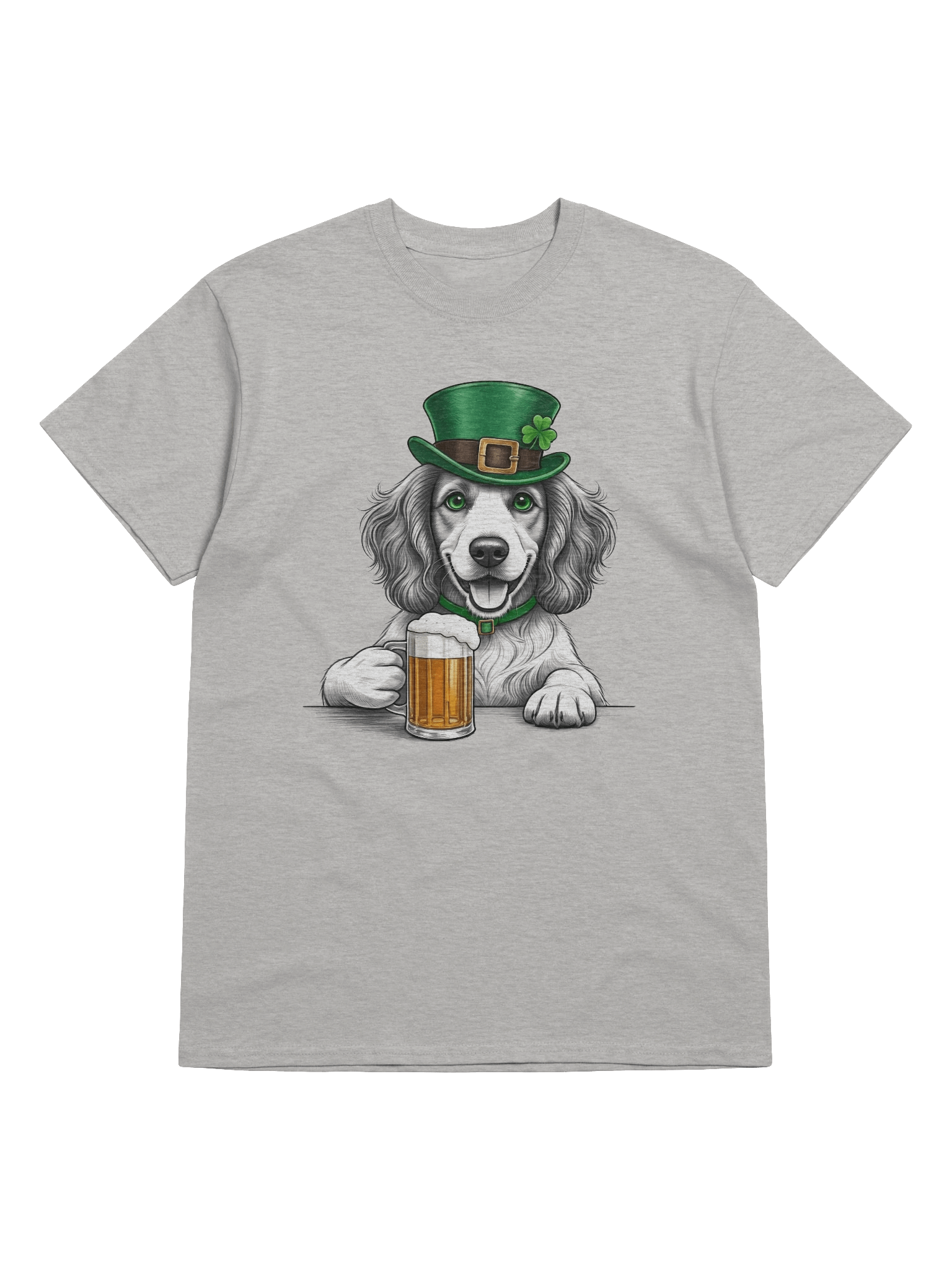 St. Patrick's Day Dog Tee product image (3)