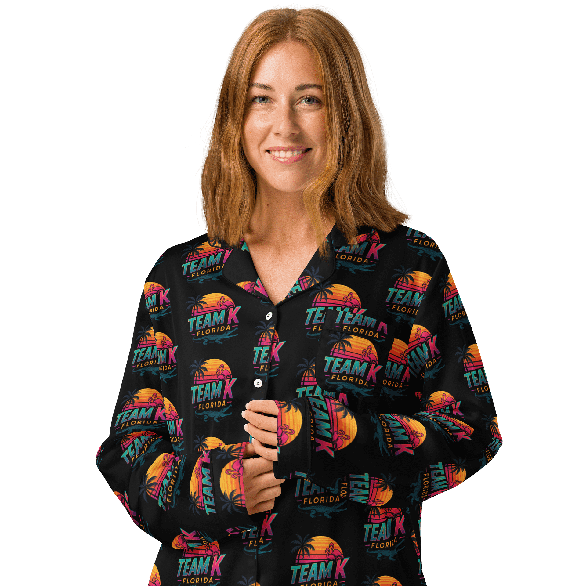 Team K Florida Women's Long Sleeve Pajama Top product image (3)