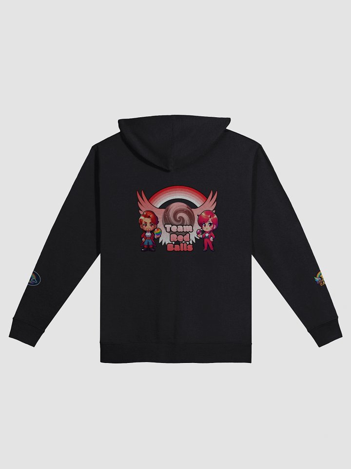 Team Red Zip Hoodie product image (1)