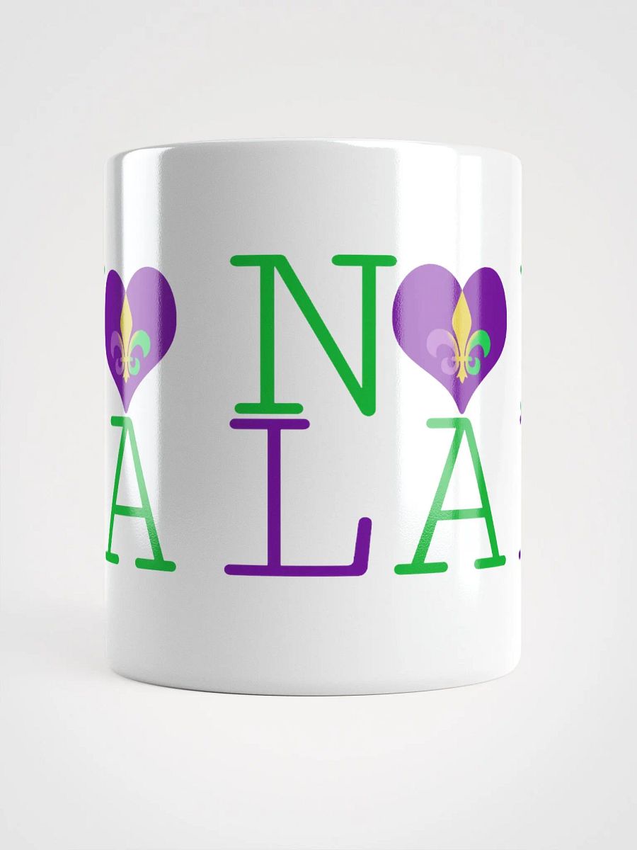 I LOVE NOLA **BIGSHOT MUG** (MARDI GRAS) product image (13)