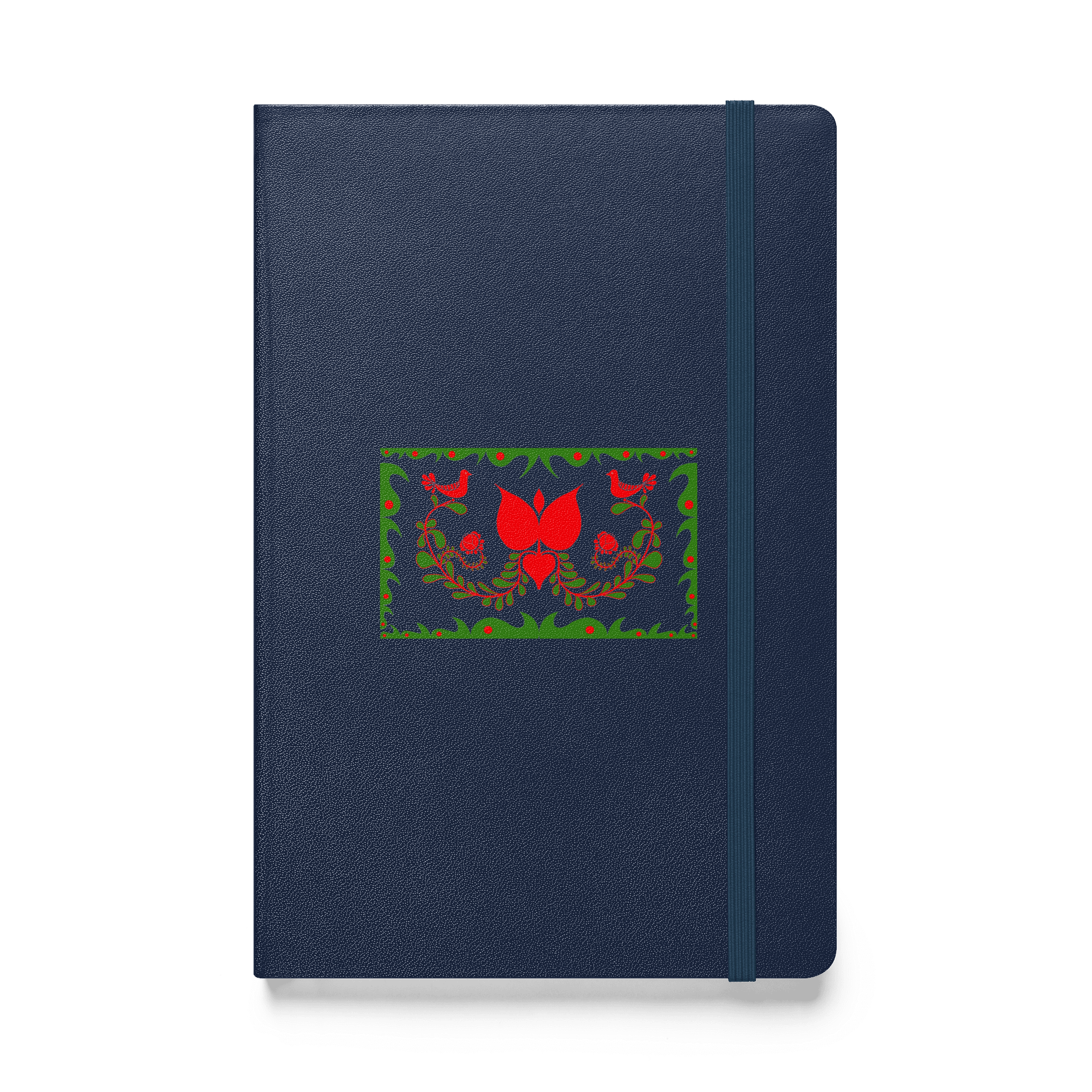 Hungarian Red Floral Hardcover Journal product image (1)
