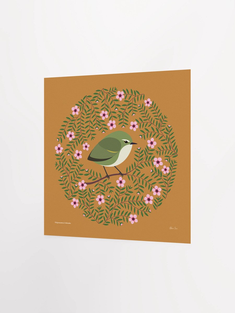 Tītīpounamu in Mānuka Unframed Wall Art product image (7)