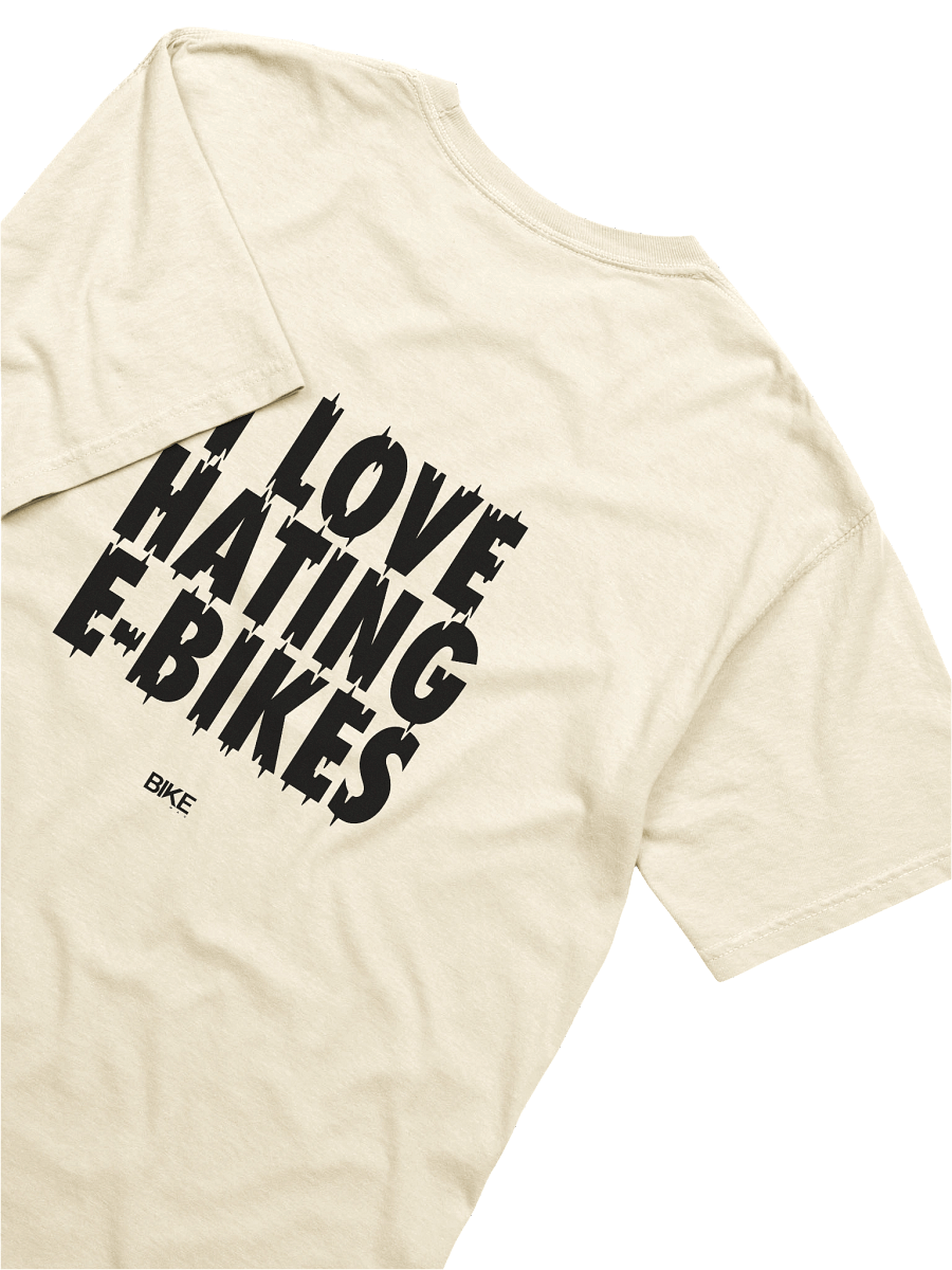 I Love Hating E-Bikes Shirt (Dark Logo) product image (6)