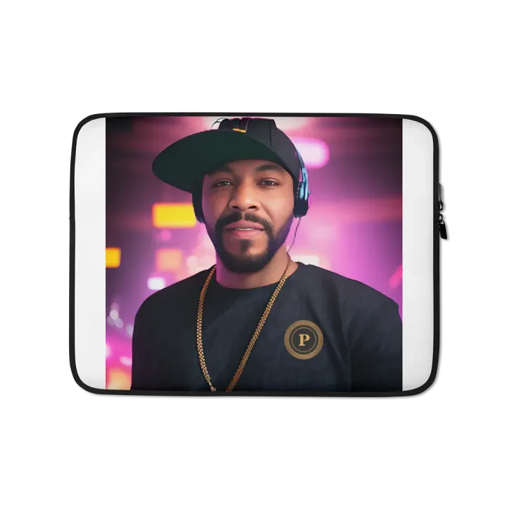 Beard & Beats Laptop Sleeve product image (1)